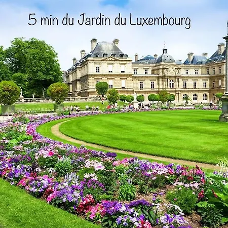 Le Refuge - Studio, Jardin Luxembourg, Montparnasse 아파트
